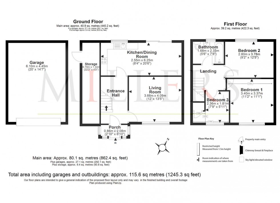 Floorplan for Centre Drive, Epping