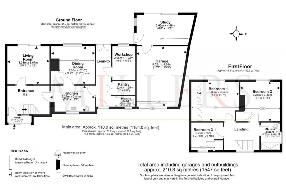 Floorplan for Centre Drive, Epping
