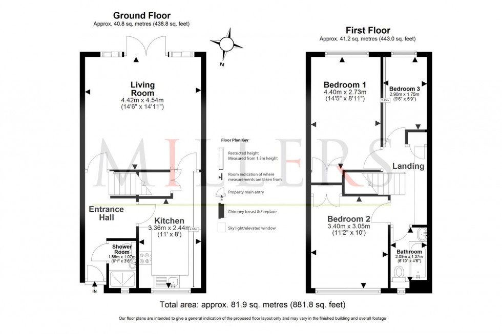 Floorplan for Highfield Green, Epping