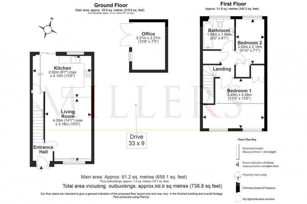 Floorplan for Tempest Mead, North Weald, Epping
