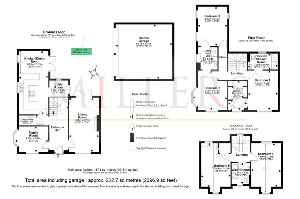 Floorplan for Kings Wood Park, Epping