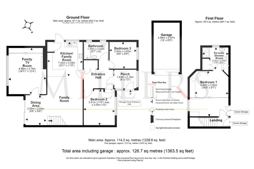 Floorplan for The Orchards, Epping