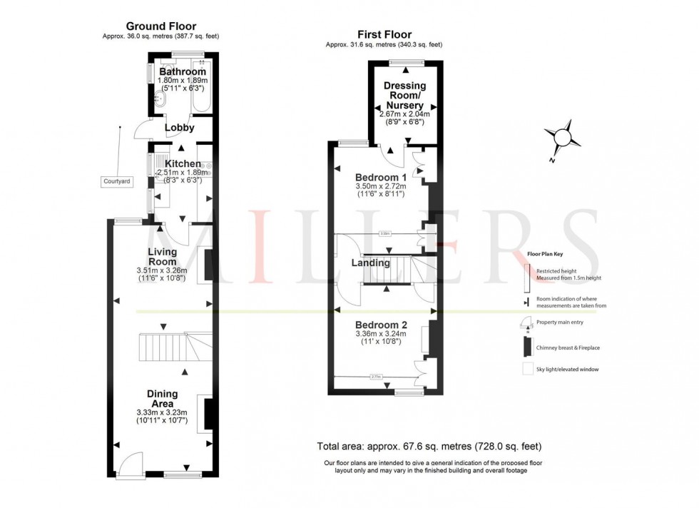 Floorplan for High Road, North Weald