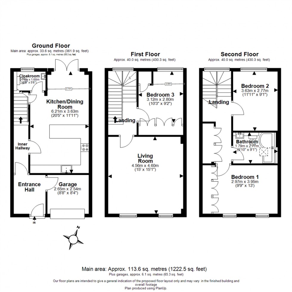 Floorplan for Albany Court, Epping
