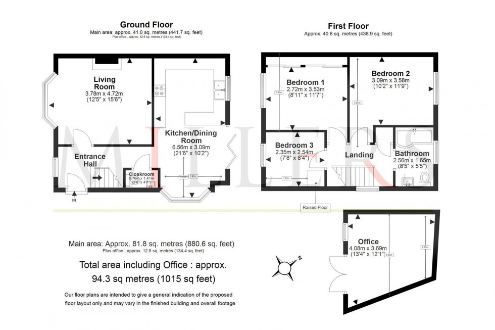 Floorplan for Crows Road, Epping