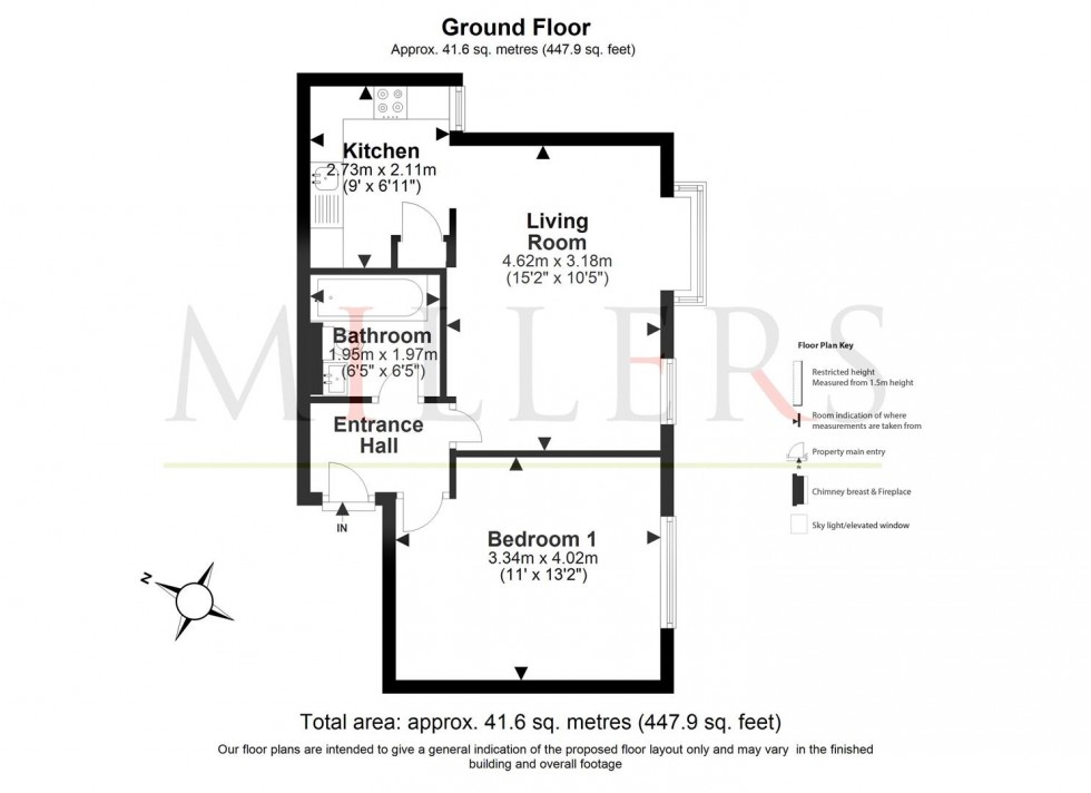 Floorplan for Woodland Grove, Epping