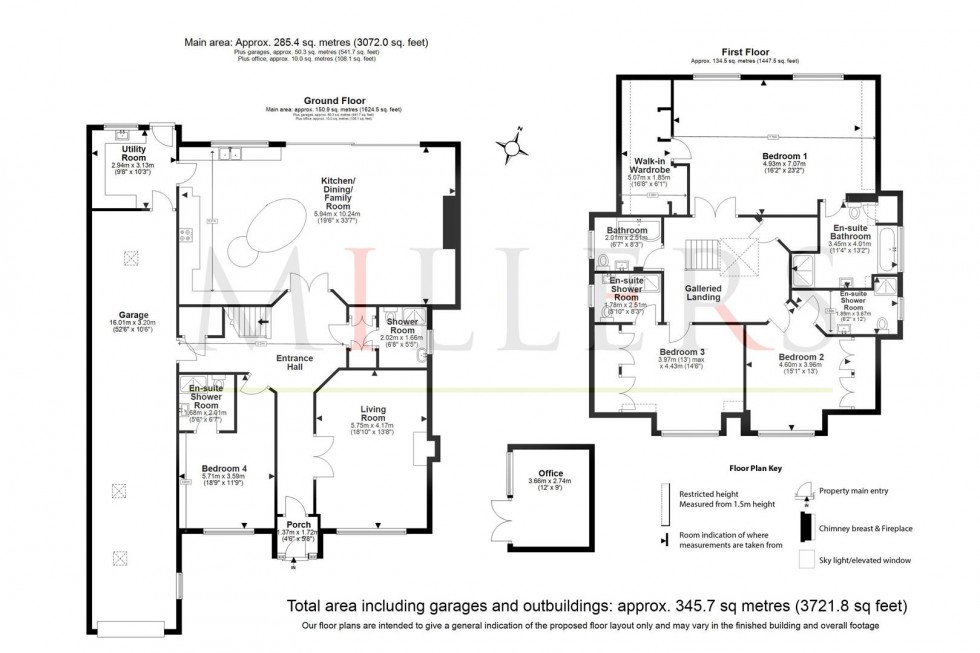 Floorplan for Bower Hill, Epping