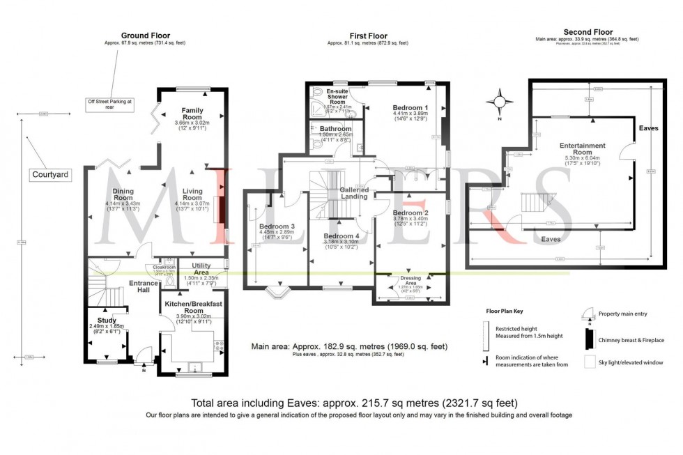 Floorplan for The Street, High Ongar