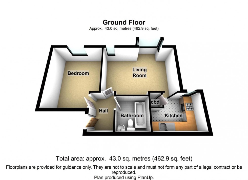 Floorplan for Woodland Grove, Epping