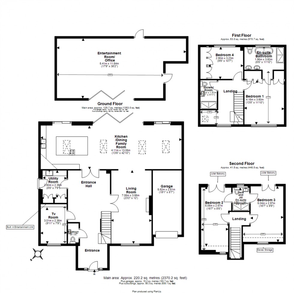 Floorplan for Teazle Meade, Thornwood