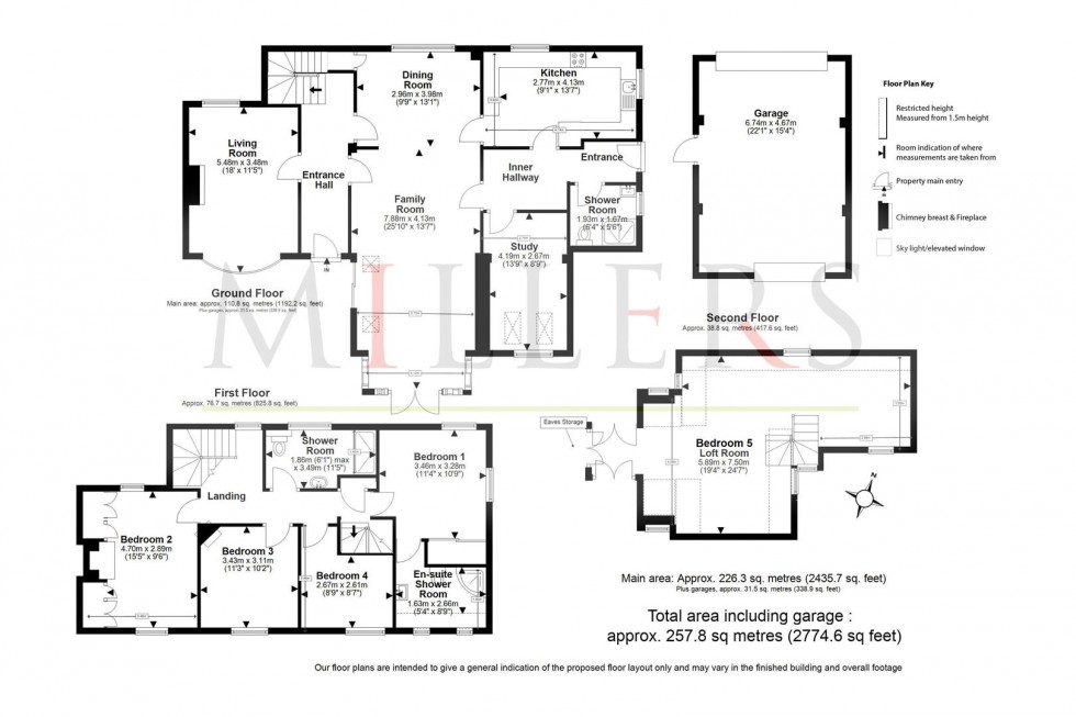 Floorplan for Epping Road, North Weald