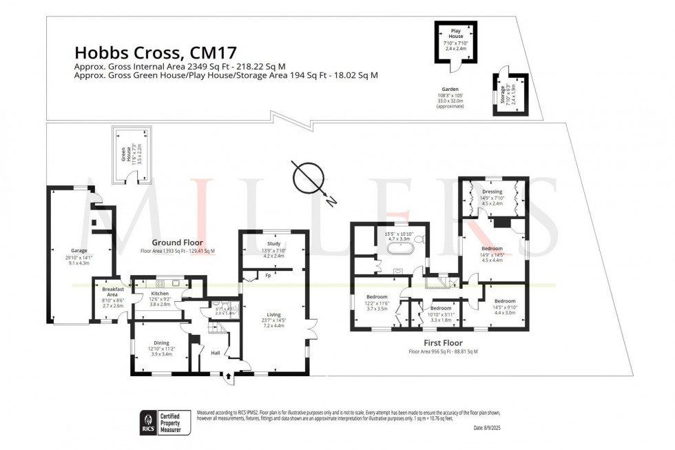 Floorplan for Hobbs Cross, Old Harlow