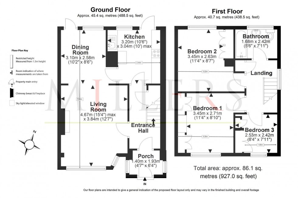 Floorplan for Crows Road, Epping