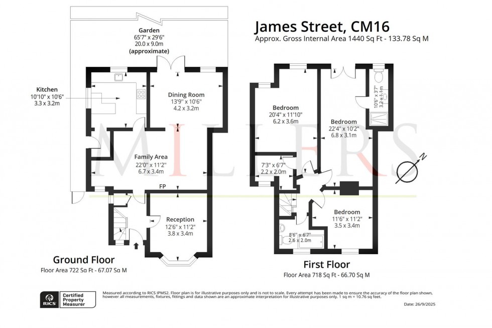 Floorplan for James Street, Epping