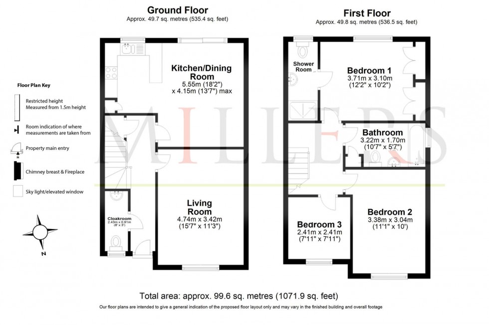 Floorplan for Upland Road, Thornwood