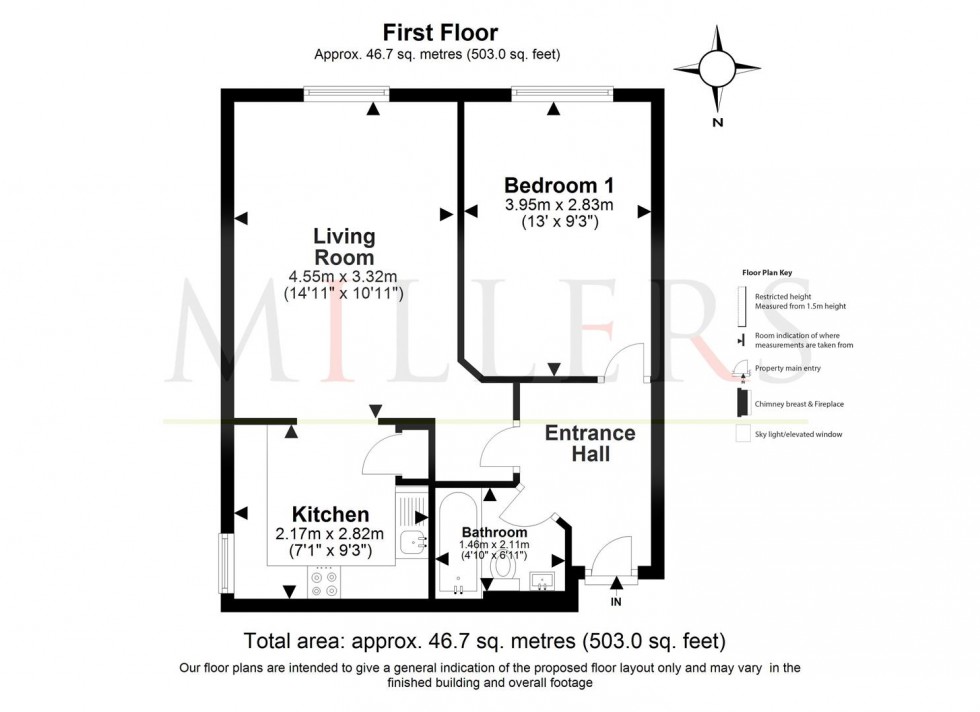 Floorplan for Woodland Grove, Epping