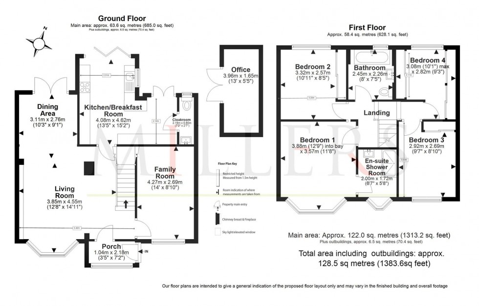 Floorplan for High Road, North Weald