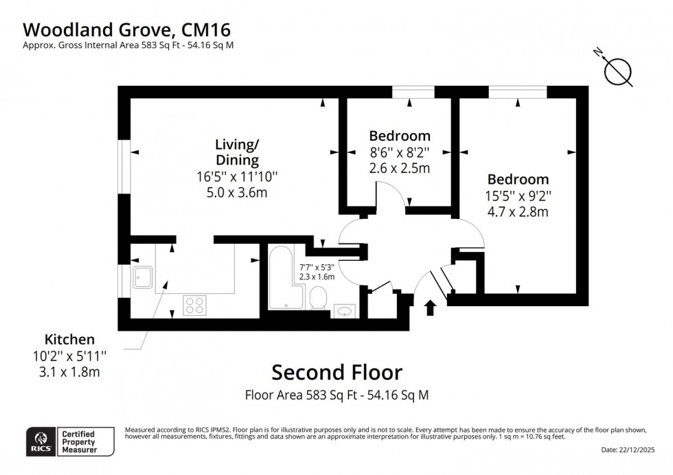 Floorplan for Woodland Grove, Epping