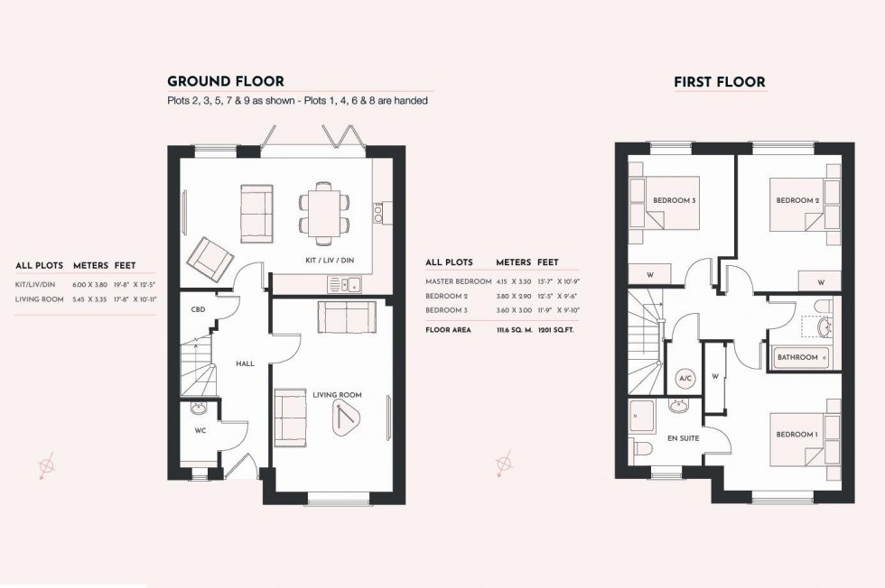 Floorplan for Rosewood, Upland Road, Thornwood
