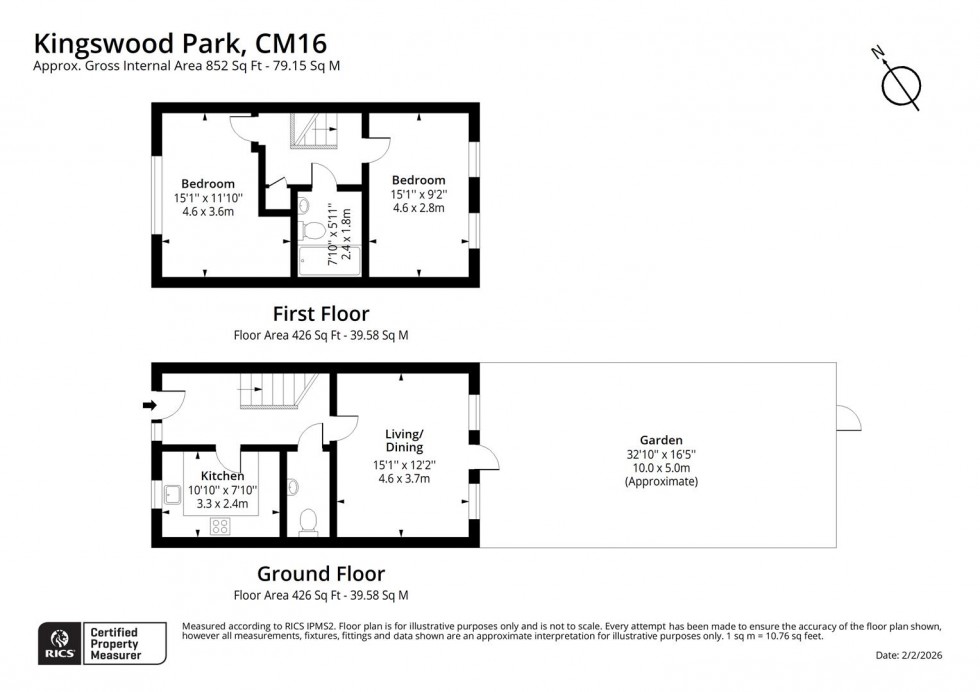 Floorplan for Kings Wood Park, Epping