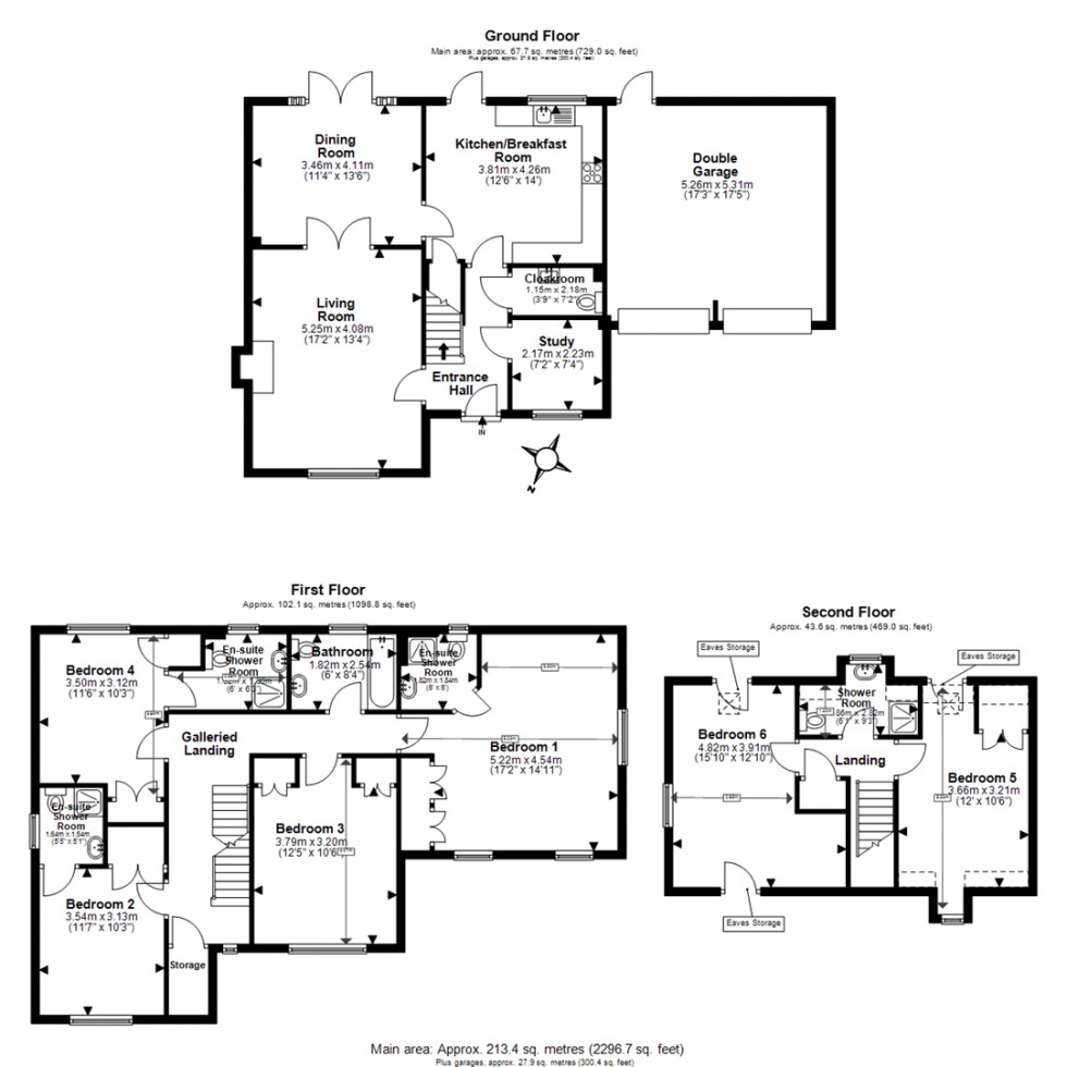 Floorplan for Tempest Mead, North Weald, Epping