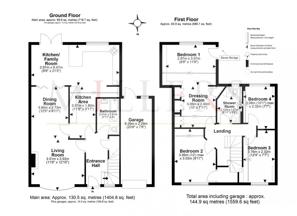 Floorplan for Lindsey Street, Epping