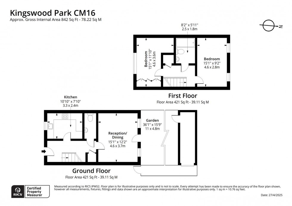 Floorplan for Kings Wood Park, Epping