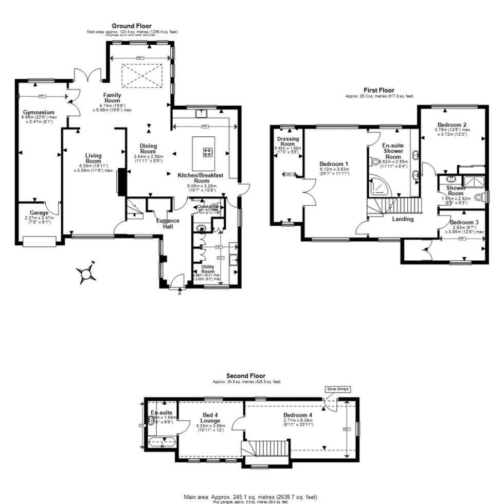 Floorplan for Ravensmere, Epping