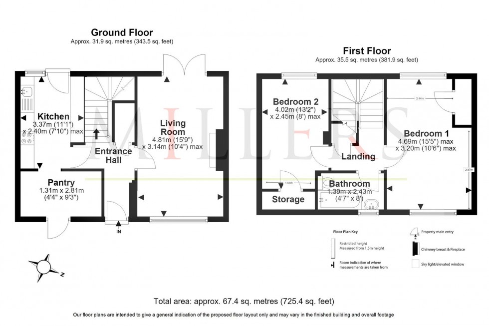 Floorplan for Springfield, Epping
